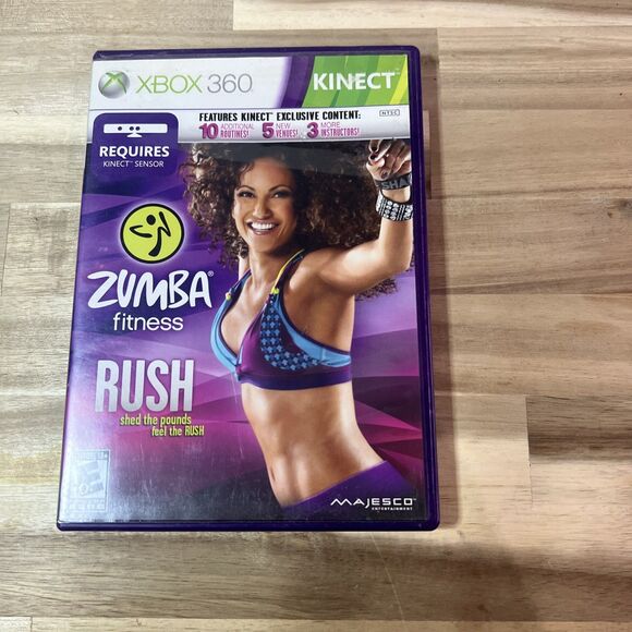 Other - Zumba Fitness Rush Microsoft‎ Xbox 360 CIB Complete Tested Free Shipping